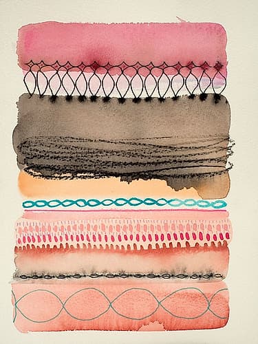 Border Ethnic Print