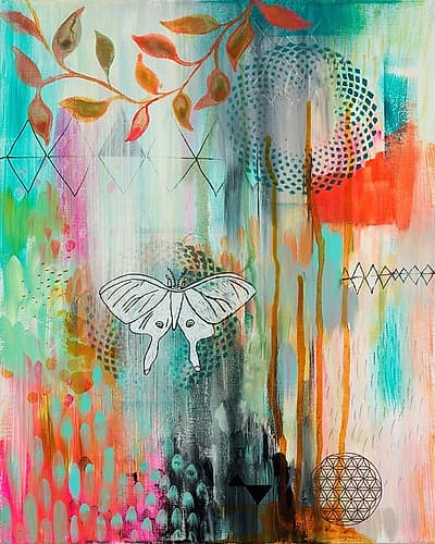 Spiro Butterfly Art Print