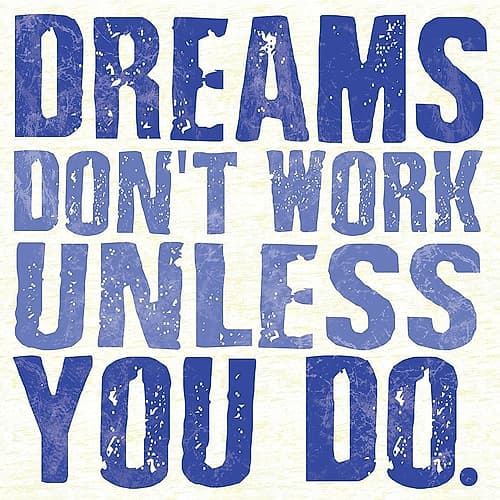 Dreams Signs Print