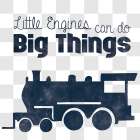 Little Engines Art Print