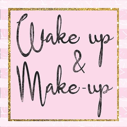 Glamour Wake Up Fashion Print
