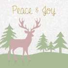 Peaceful Stag Art Print