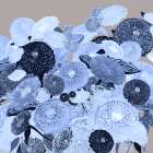 Garden Crush Faded Glory Art Print