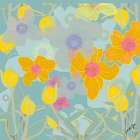 Seasons Soft Blue Art Print