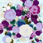 Lavender Roses Art Print