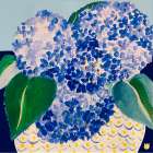 Hydrangeas By The Sea Art Print
