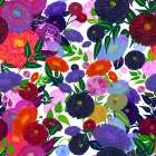 Garden Crush Repeat 1 Art Print