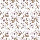 Cocoa Floral Fresh On White Petite Art Print