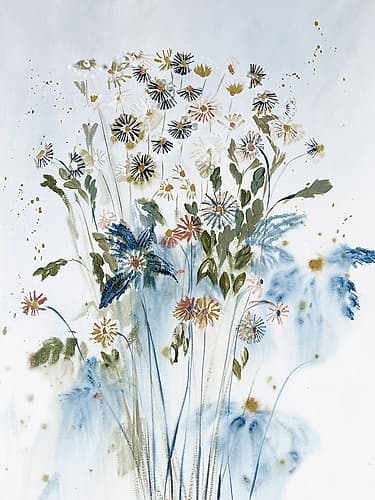 Soft Daisies With Love Art Print