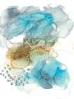 Ocean Whispers Alcohol Ink Abstract Art Print