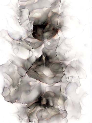 Silent Whispers Abstract Art Print