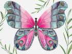 Vivid Wings 2 Botanical Print