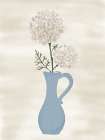 Neutral Farmhouse Flower 1 Art Print