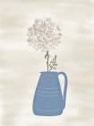 Neutral Farmhouse Flower 2 Minimalist Print