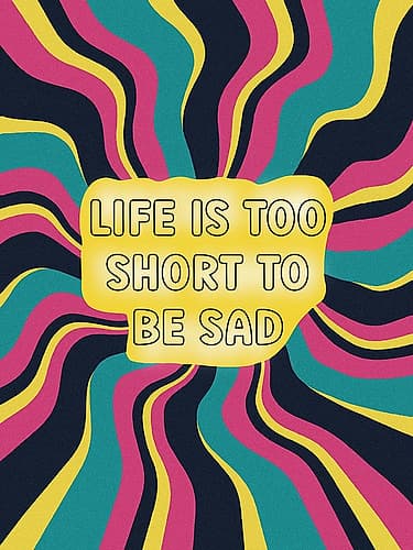 Positive Quotes 2 Art Print
