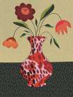 Animal Print Vase 1 Art Print