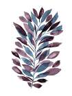 Botanical Brushstroke 2 Art Print