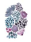 Watercolor Succulent 2 Art Print