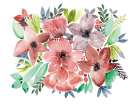 Cottage Garden 1 Art Print