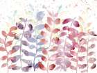 Watercolor Leaves Garden 2 Art Print