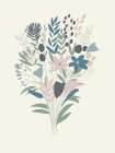 Botanical Bliss No Border 2 Art Print