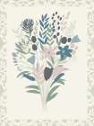 Botanical Bliss Border 2 Art Print