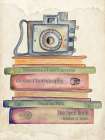 Watercolor Camera And Books Art Print