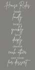 House Rules 1 Art Print