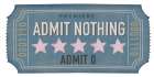 Admin Nothing Blue Art Print