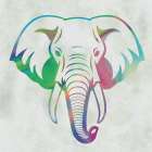 Fluorescent Safari 1 Art Print