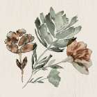 Earthy Watercolors 1 Art Print