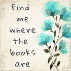 Find Me Where The Books Are 2 Art Print