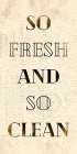So Fresh Bathroom Art Print