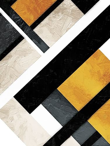 Golden Layers Art Print