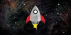 One Rocket Art Print