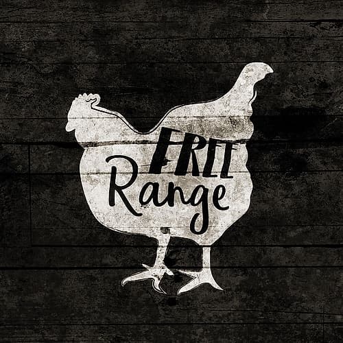 Free Range Art Print