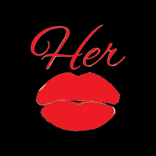 ReHer Lips Fashion Print