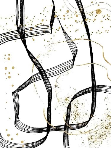 Sparkle Geometric 2 Art abstrait reproduction