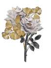 Golden Magnolia Art Print
