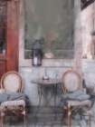 Outside Shop Art Print