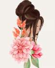 Her Thoughts Art Print