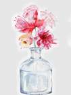 Watercolor Flowers 2 Art Print