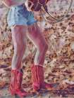 Rancher Gal Art Print