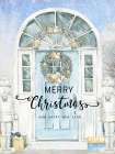 Christmas Door Art Print