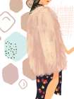 She Is Fur Vogue Art Print