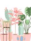 Tropical Desert Art Print