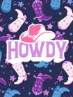 Purple Howdy Art Print