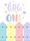 Pastel Little One Art Print