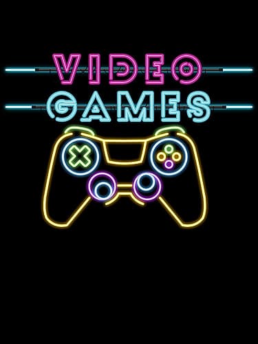 Neon Games Games and Sports Print