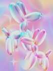 Ethereal Balloon Dogs Art Print